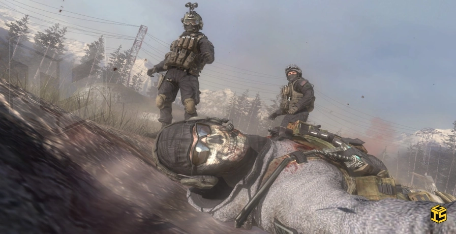 صحنه مرگ شخصیت گوست کالاف